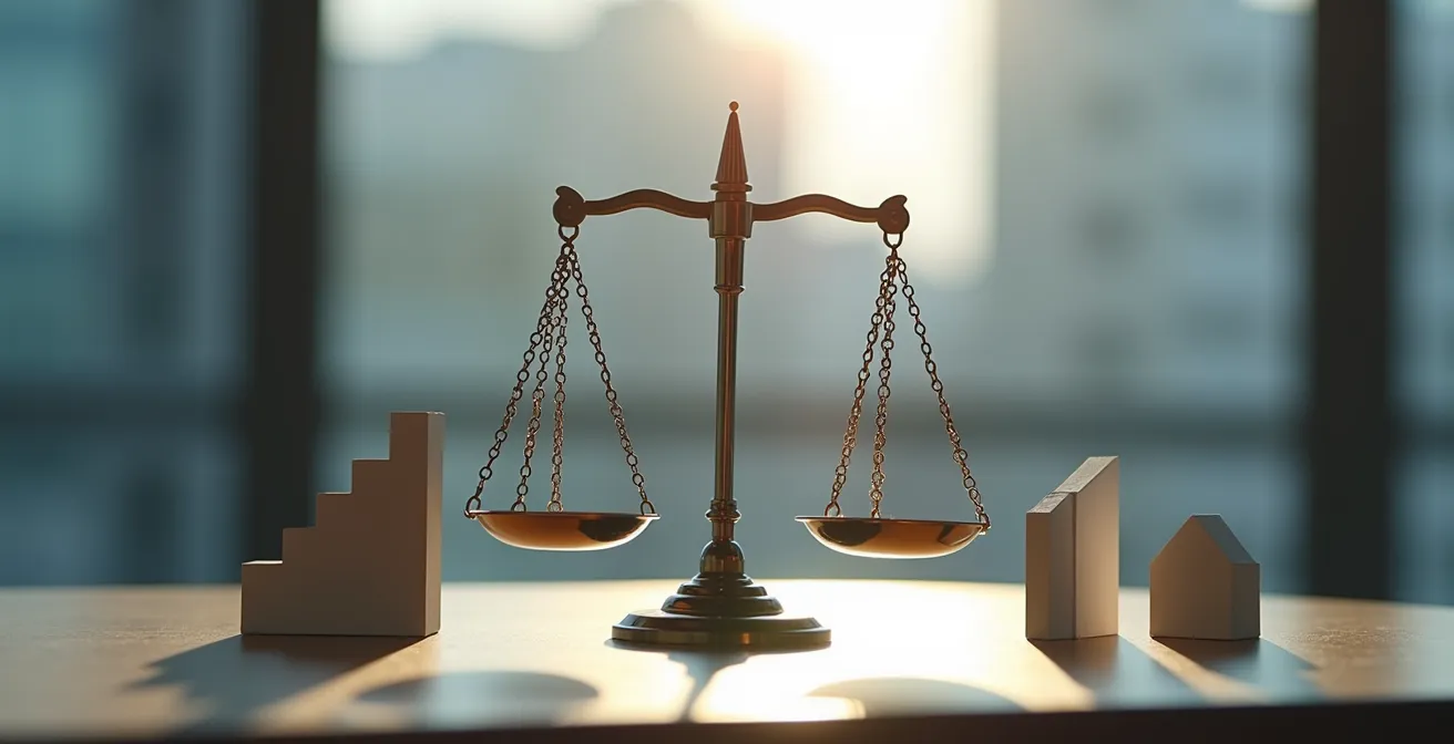 Schéma visuel du processus légal d'imposition d'amendes en copropriété au Québec